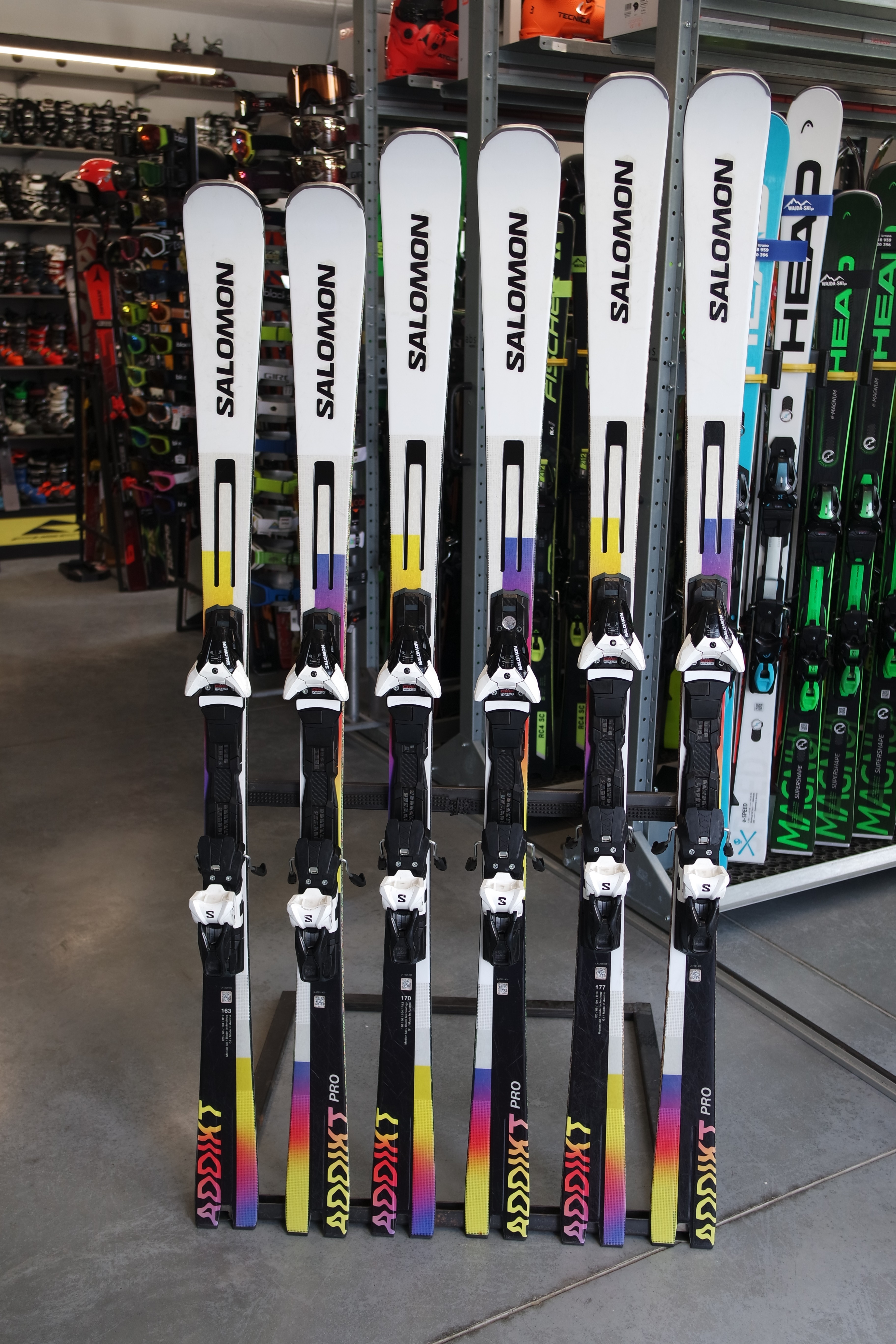 スキー salomon addikt pro 163cm Salomon Addikt Pro - Narty Zjazdowe (zjazdówki) - Największy
